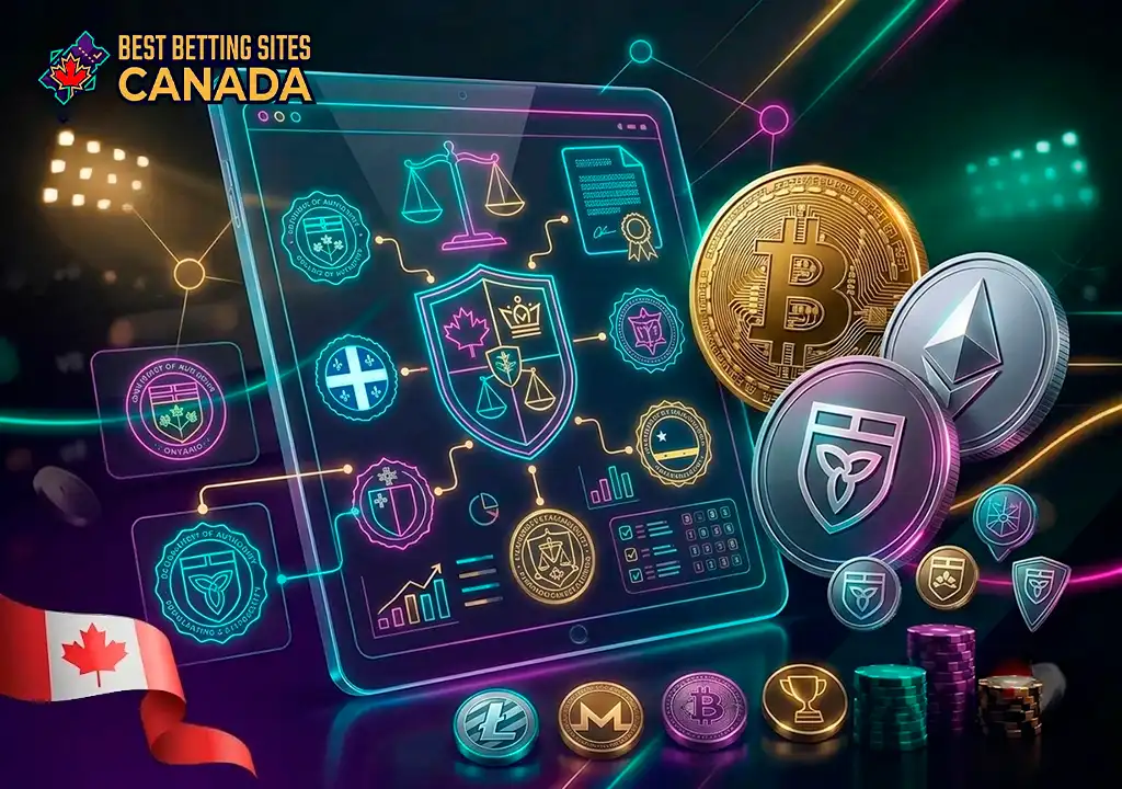 Overview of gambling licences protecting Canadian crypto bettors.